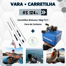 Combo Pesca - VARA + CARRETILHA