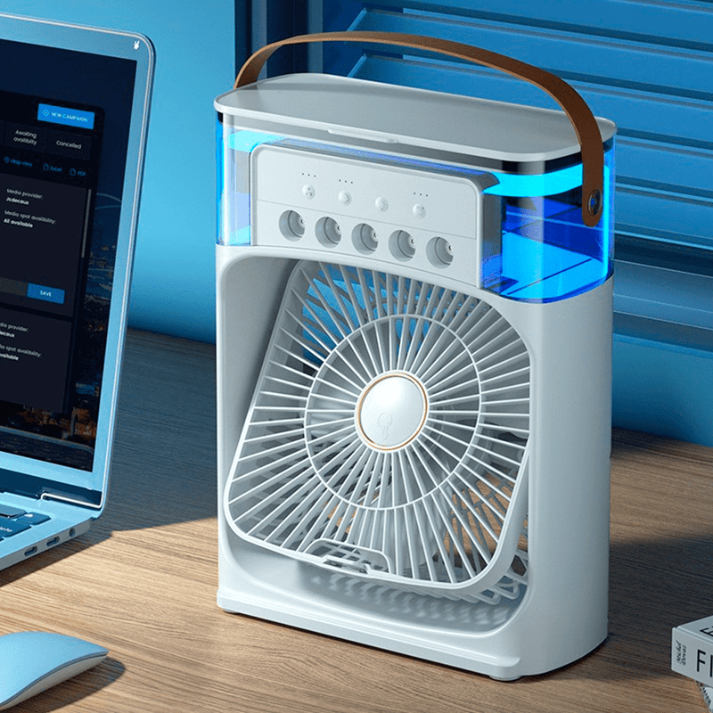 Ar Condicionado Portátil com Difusor de Aroma - 4 em 1